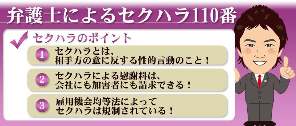 弁護士によるセクハラ110番