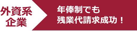 残業代請求の成功事例1